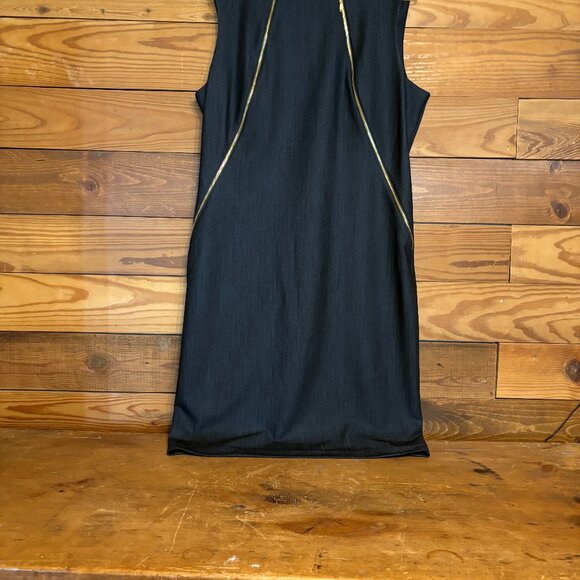 Calvin Klein Denim Like Dress Size 12 - Picture 1 of 4